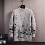 Jersey para hombre tejido grueso efecto urbano - Naël