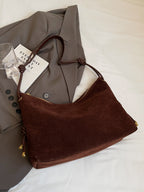 Bolso grande de ante