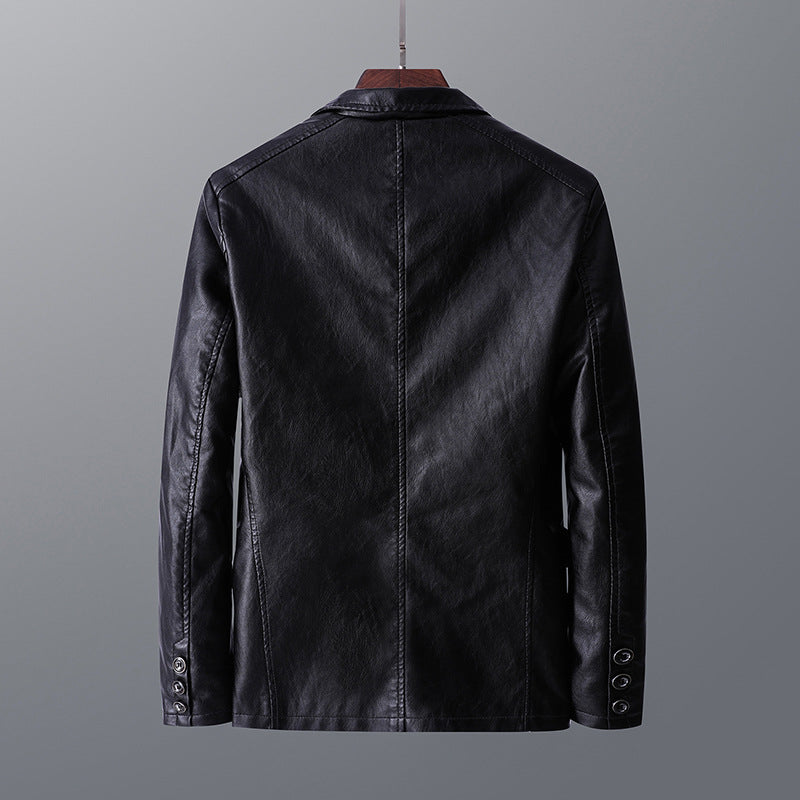 Chaqueta para hombre efecto piel lisa - Maël