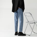 Pantalones vaqueros tapered de tiro alto para hombre - Torvild