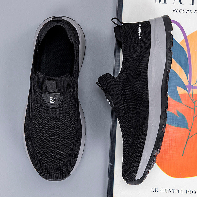 Zapatillas deportivas unisex de tejido con panel de malla - Gio