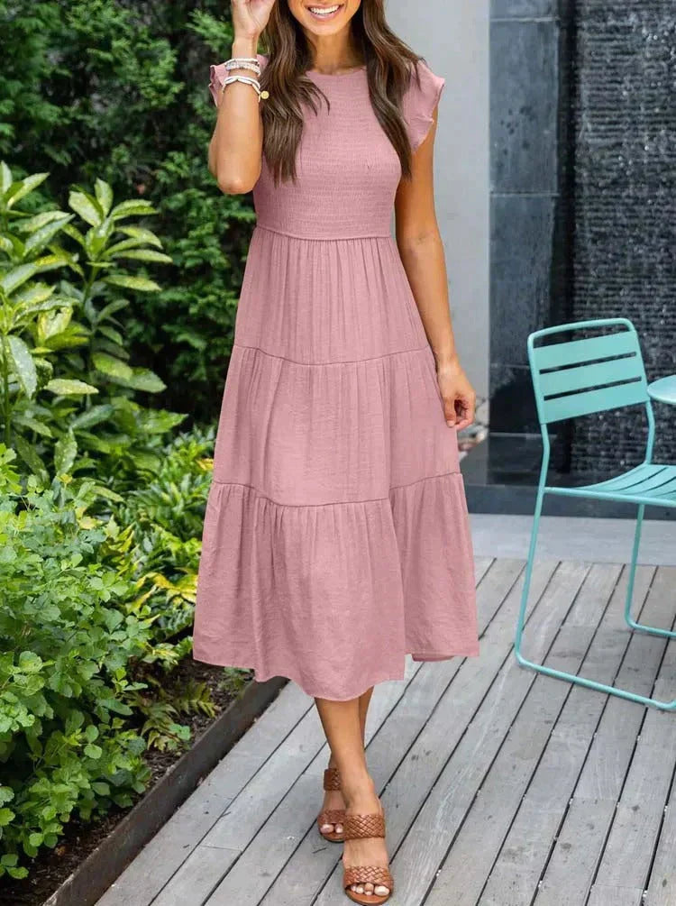 Jayne - Cómodo maxi vestido