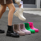 Botas de lluvia para mujer impermeables de tobillo - Pereira