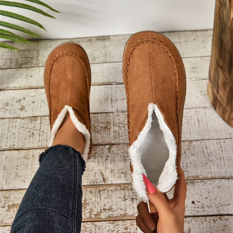 Botines de invierno para mujer efecto confortable - Azdari