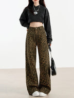 Pantalón para mujer textura estampada - Maelisyn