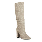 Botas altas para mujer tacón grueso - Torhild
