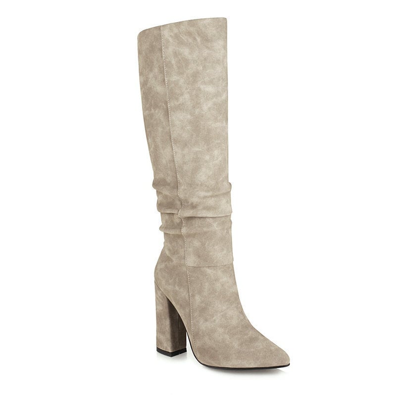 Botas altas para mujer tacón grueso - Torhild