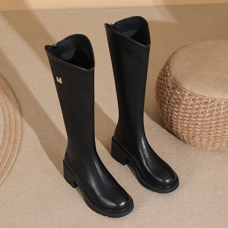 Botas altas para mujer robustas - Svetya