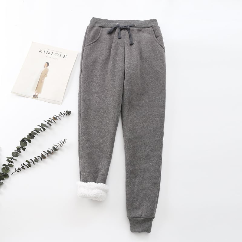 Pantalones para mujer efecto afelpado interior - Velya