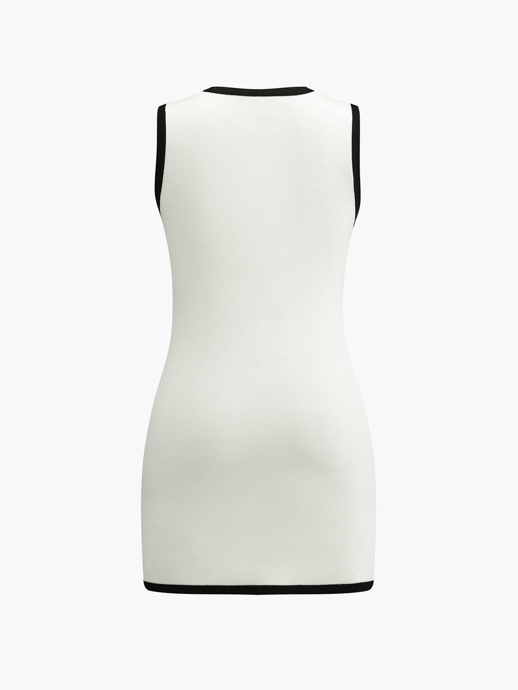 Victoria - Vestido corto sin mangas con botones y bolsillos múltiples