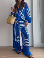 Tania - Conjunto de vacaciones con estampado oversize