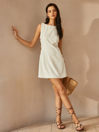 Rylie - Vestido sin mangas O-Ring Cutout