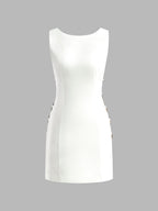 Rylie - Vestido sin mangas O-Ring Cutout