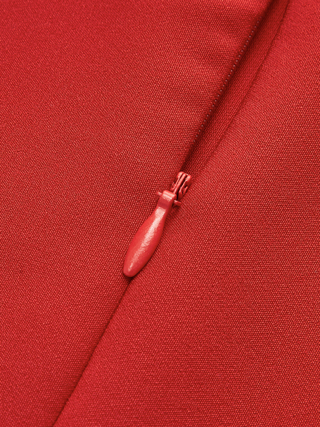 Sabina - Vestido liso minimalista de cuello alto