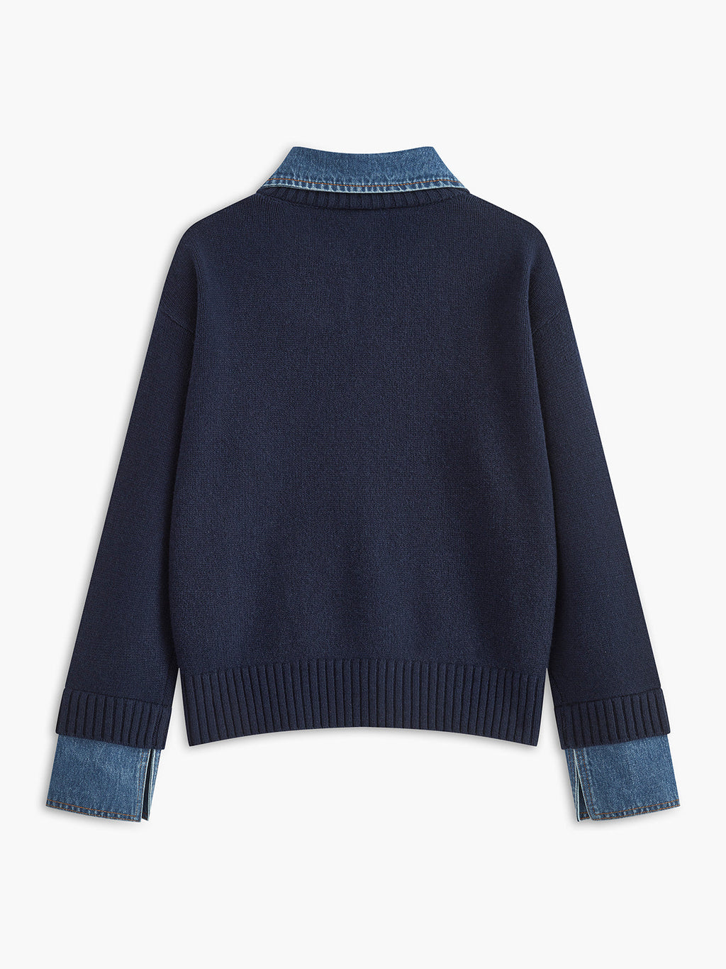 Jersey para mujer con cuello camisero - Alriksa