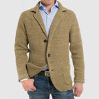 Elegante cárdigan de hombre para los negocios y el ocio