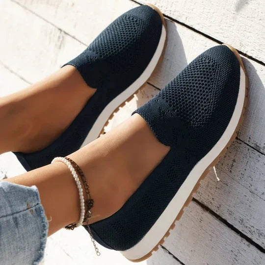 Nina - Zapatos casual transpirables de malla para mujer
