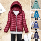 Chaqueta ligera acolchada con capucha versatil - Nora