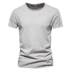 Camiseta de algodón para hombre