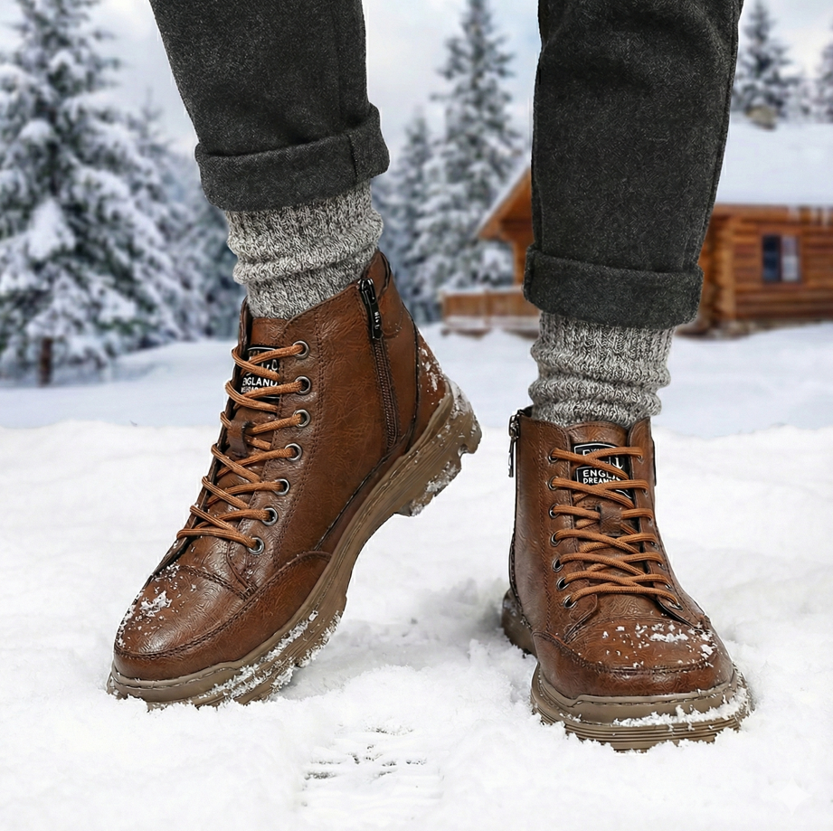 Botas de caña media para hombre estilo vintage - Brevik