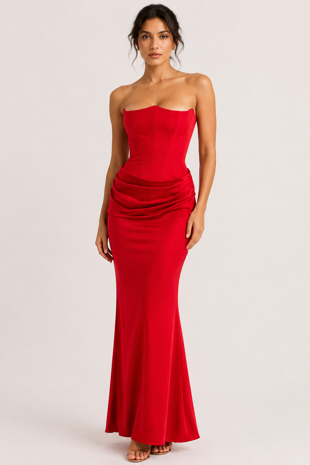 Vestido largo elegante para mujer de fiesta y gala - Gerhild