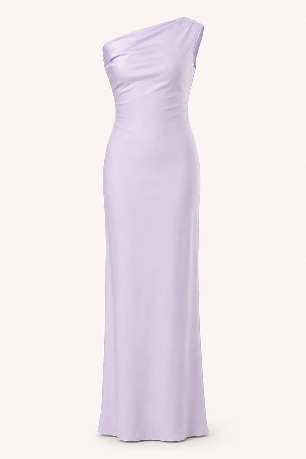 Vestido largo un hombro mujer drapeado - Guita