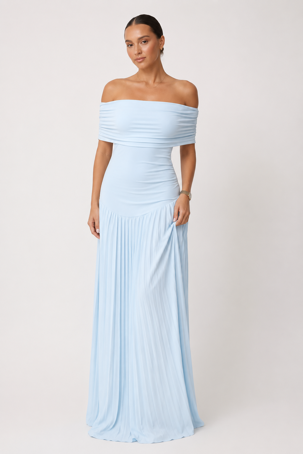 Vestido largo elegante para mujer de fiesta y boda - Melissa