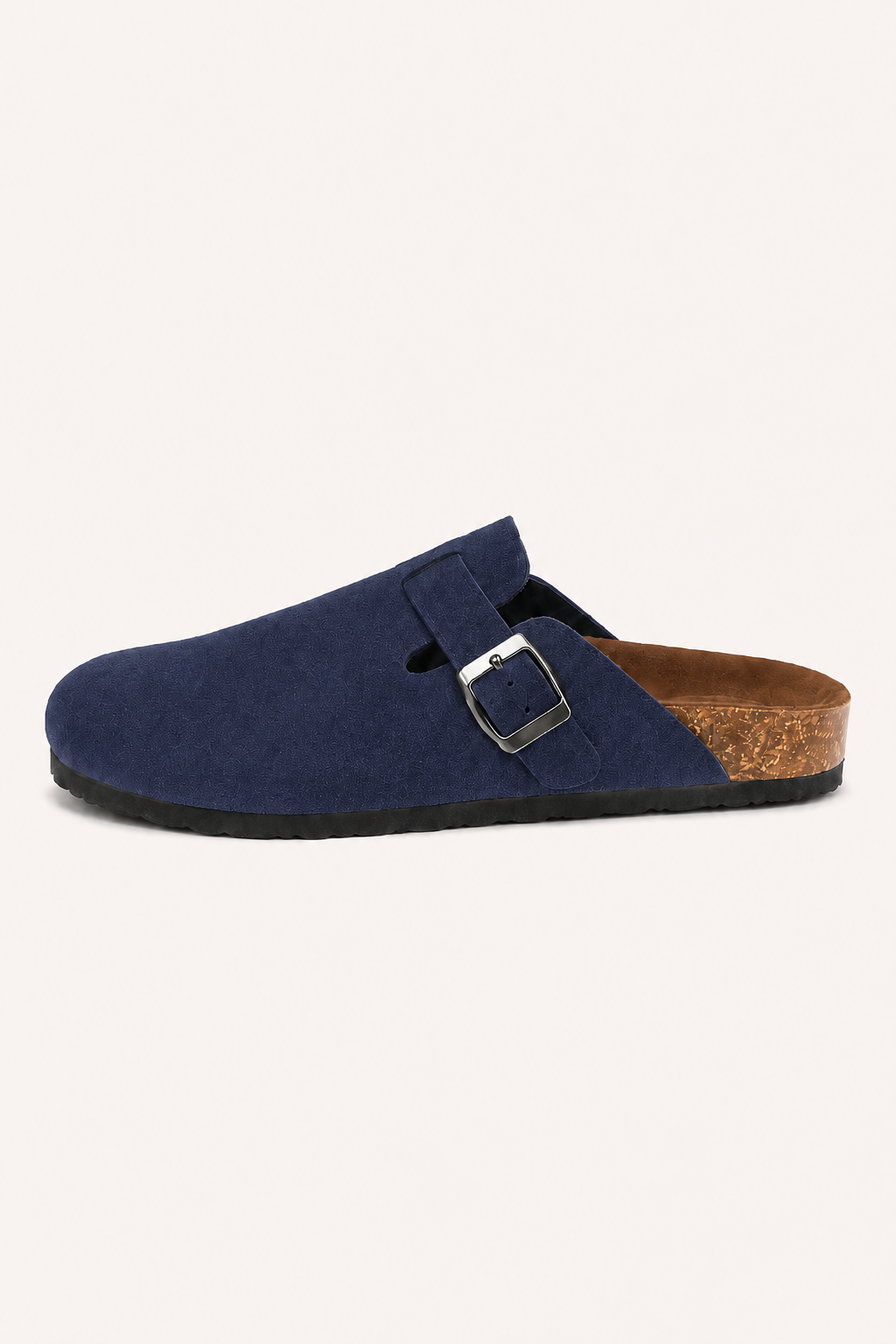 Zuecos unisex cerrados con tira ajustable, hebilla lateral y talón abierto - Hartmut