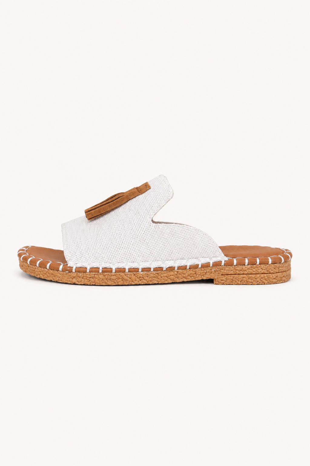Sandalias planas mujer estampadas con borlas - Meike