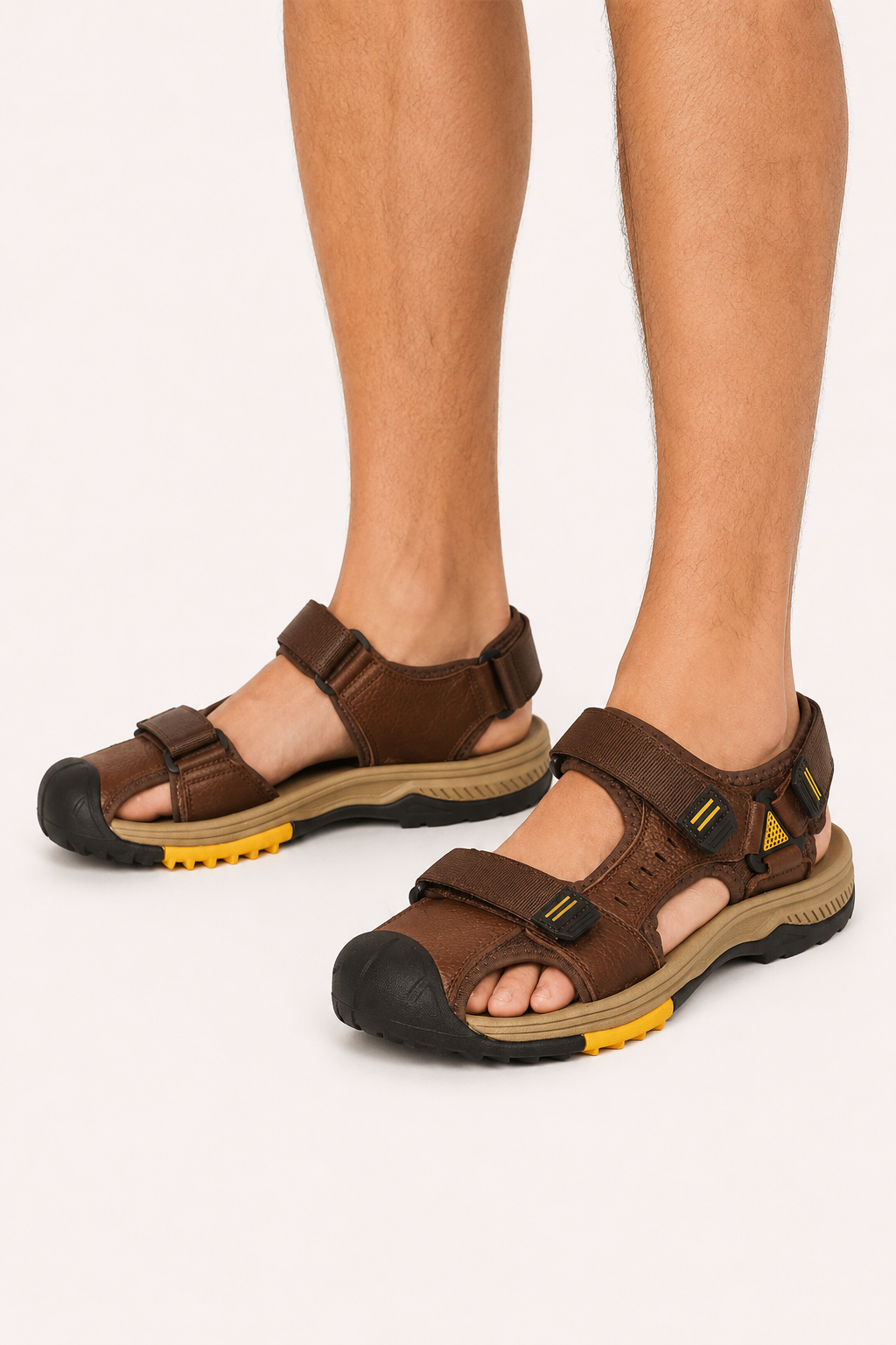 Sandalias hombre punta cerrada trekking - Falko