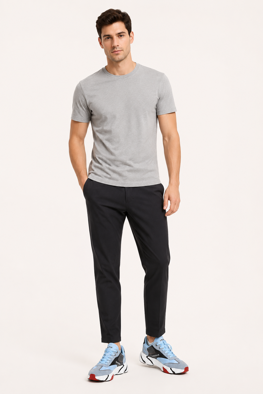 Zapatillas casuales para hombre con suela gruesa y gran comodidad - Rainer