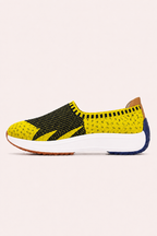 Zapatillas de punto para mujer tipo slip-on con suela gruesa - Jutta