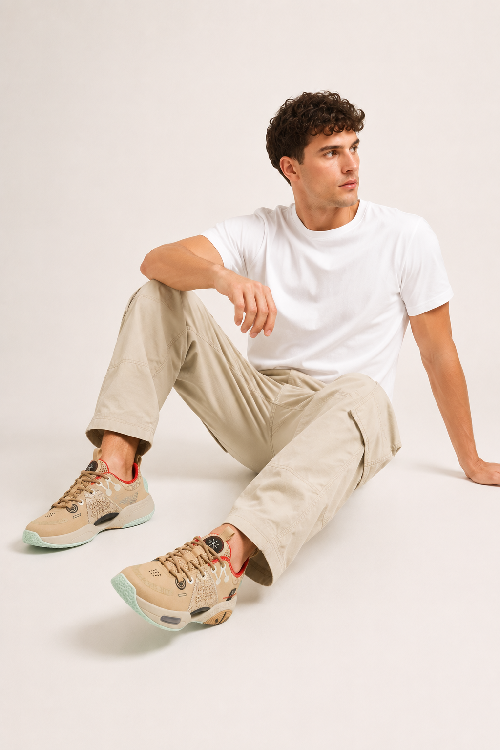 Zapatillas de baloncesto para hombre con caña baja - Allan