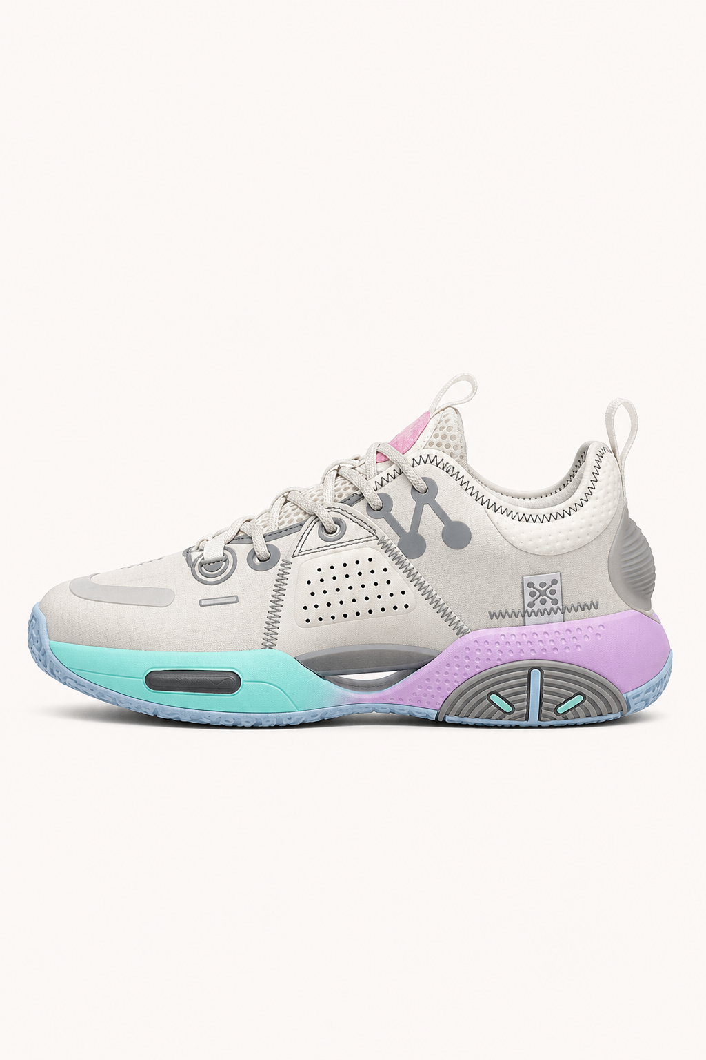 Zapatillas de baloncesto para hombre con caña baja - Allan