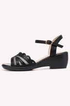 Sandalias ortopédicas elegantes para mujer con cuña baja - Romina