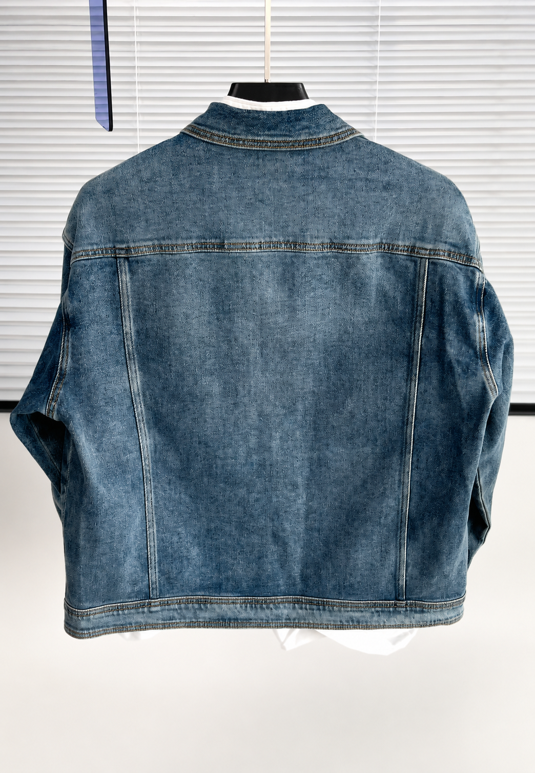 Chaqueta vaquera con bolsillos grandes efecto lavado - Kaspar