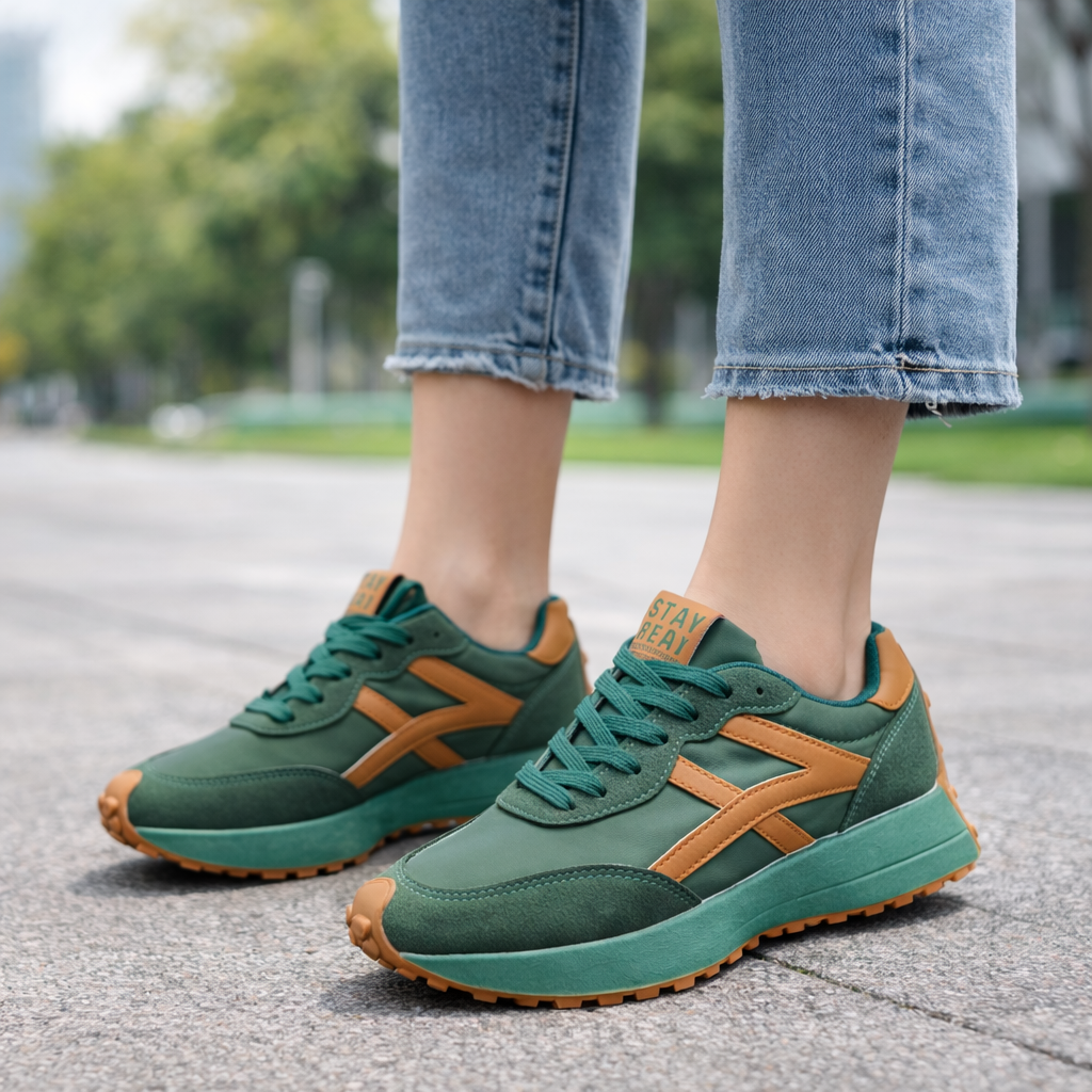 Zapatillas deportivas para mujer plataforma urbana - Kenia