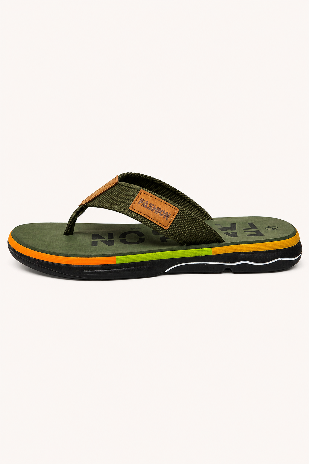 Sandalias de dedo hombre tira textil casual suela baja ortopédicas - Armin