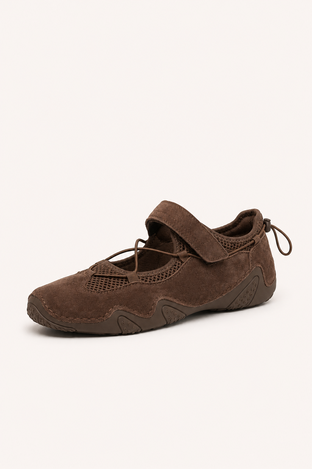 Bailarinas deportivas con tira ajustable y cordones elásticos - Riekerr