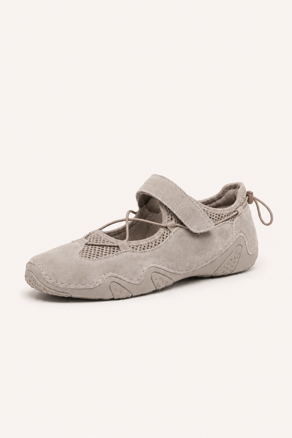 Bailarinas deportivas con tira ajustable y cordones elásticos - Riekerr