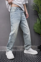 Pantalones rectos para hombre ajustados - Halvor
