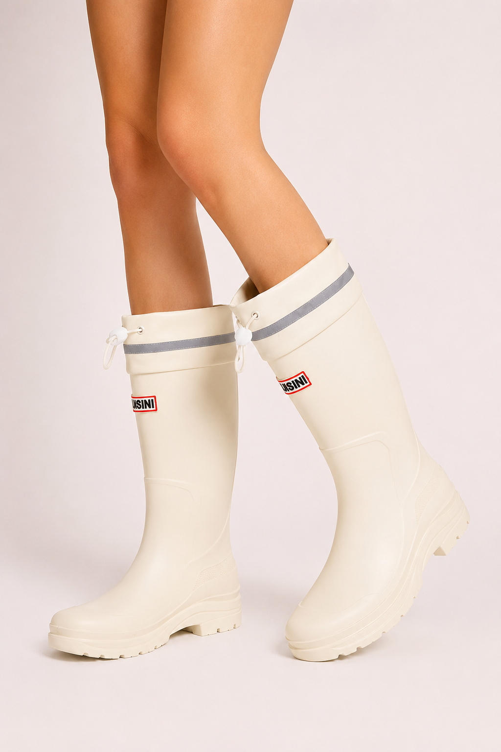 Botas de goma para mujer de caña alta impermeables y cómodas - Jana