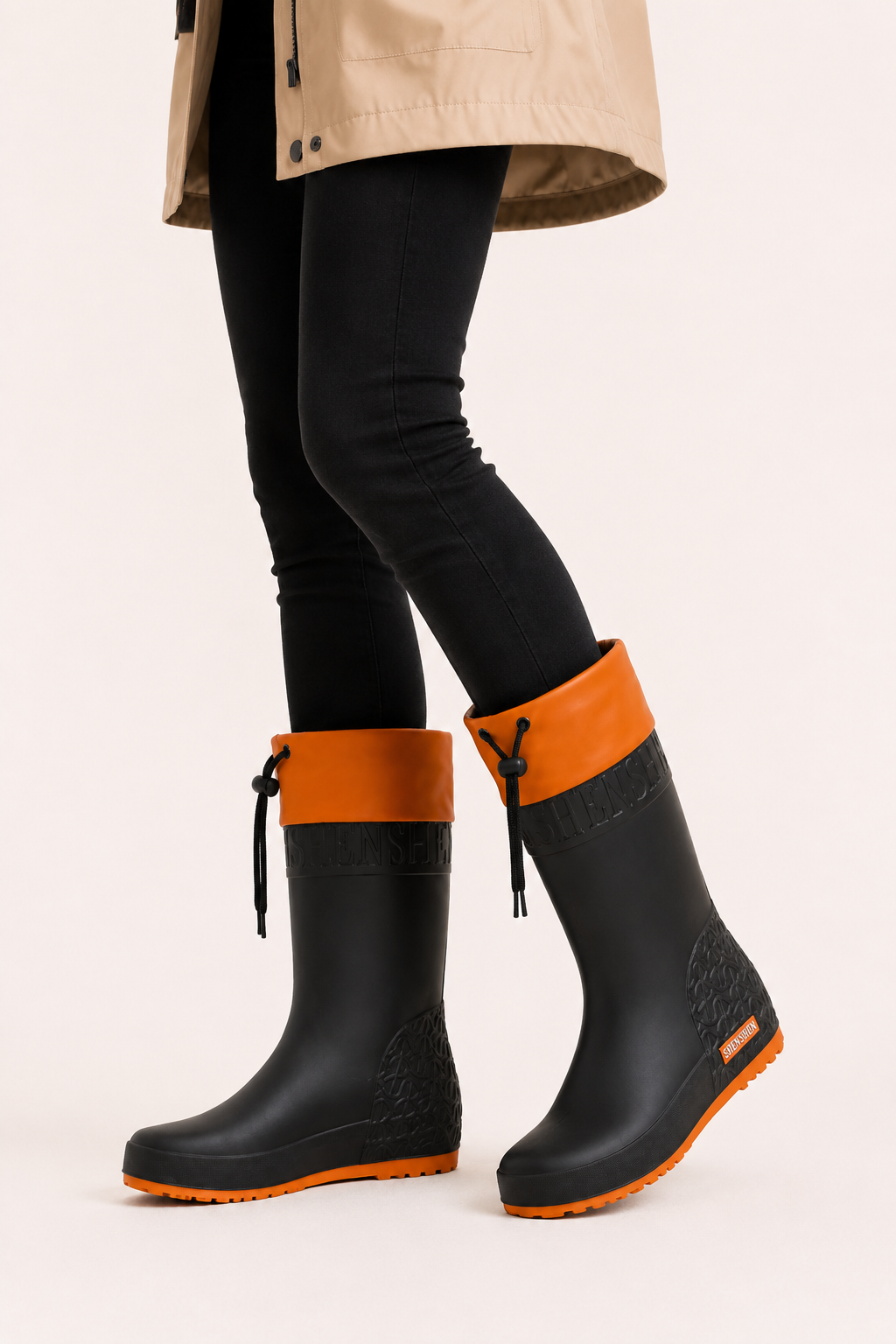 Botas de lluvia para mujer impermeables con caña alta - Rieke