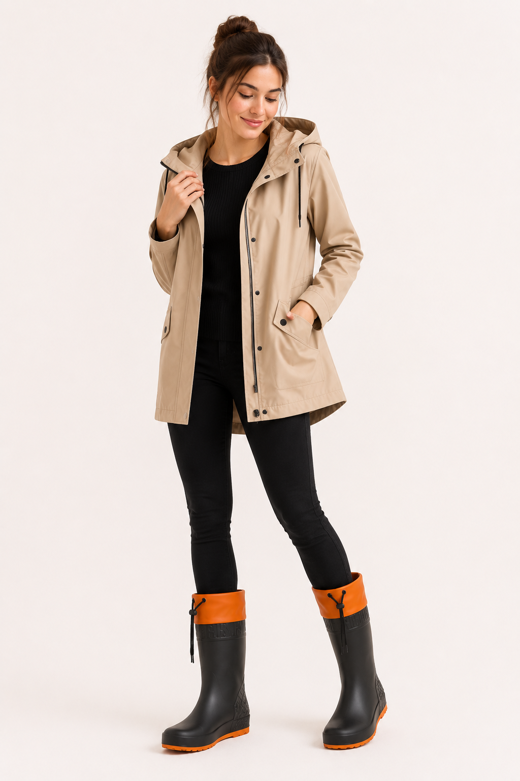 Botas de lluvia para mujer impermeables con caña alta - Rieke