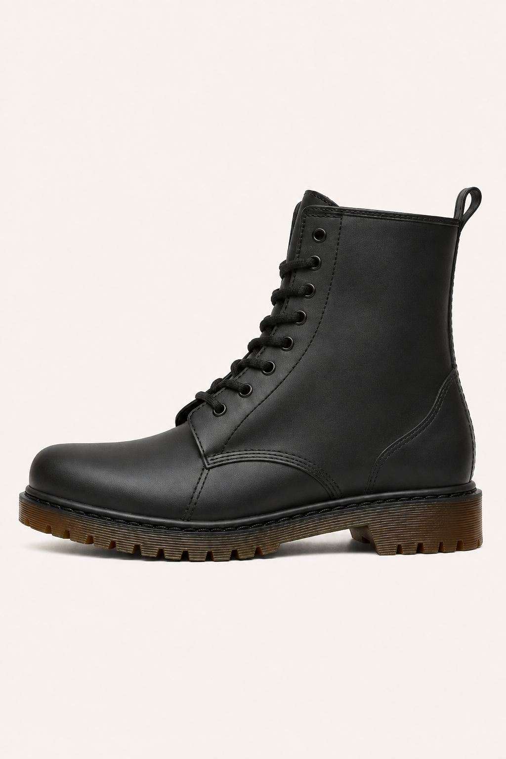 Botas impermeables de caña media con cordones y suela antideslizante - Fabric