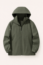 Chaqueta outdoor para hombre impermeable ligera con capucha - Millan