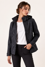 Chaqueta ligera cortavientos unisex con capucha y cierre de cremallera - Fassher