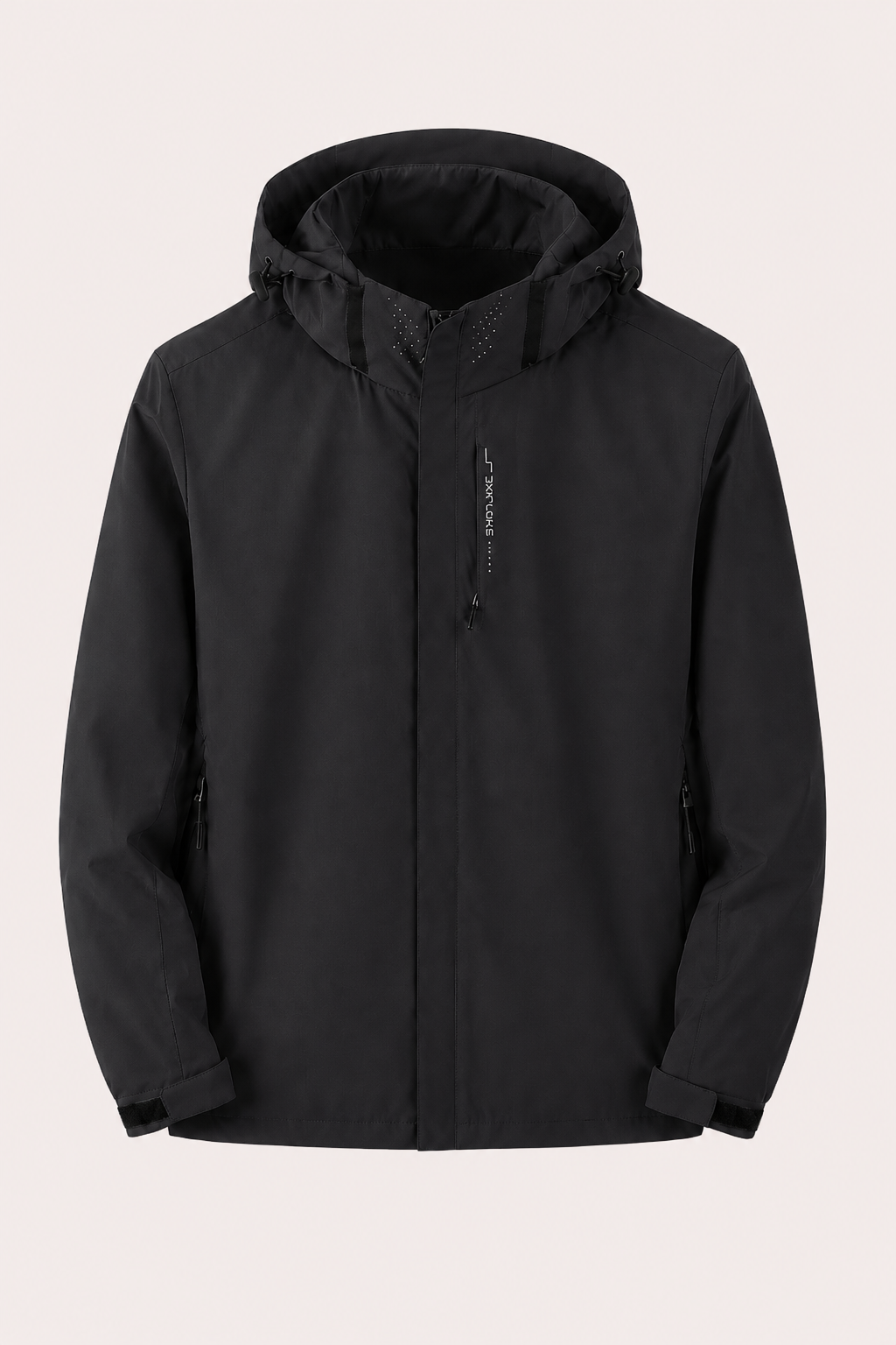 Chaqueta unisex impermeable cortavientos cremallera completa - Shocks