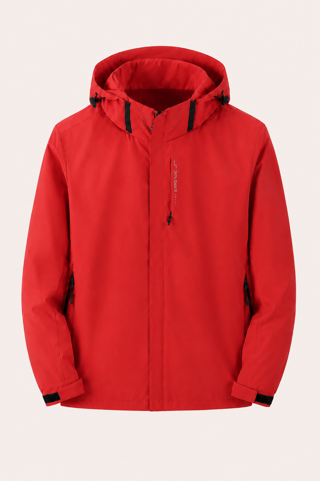Chaqueta unisex impermeable cortavientos cremallera completa - Shocks