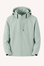 Chaqueta unisex impermeable cortavientos cremallera completa - Shocks